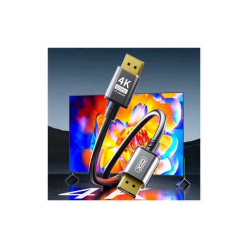 Кабель мультимедійний DisplayPort M to DisplayPort M 5.0m V1.2 XO (GB018B-DP.tranish)