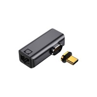 Перехідник USB-C to RJ45 Ethernet 1000Mbps PowerPlant (CA914296)