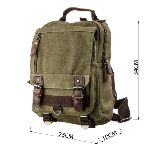 Сумка Vintage На одне плече Оливкова (20141)