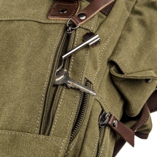 Сумка Vintage На одне плече Оливкова (20141)