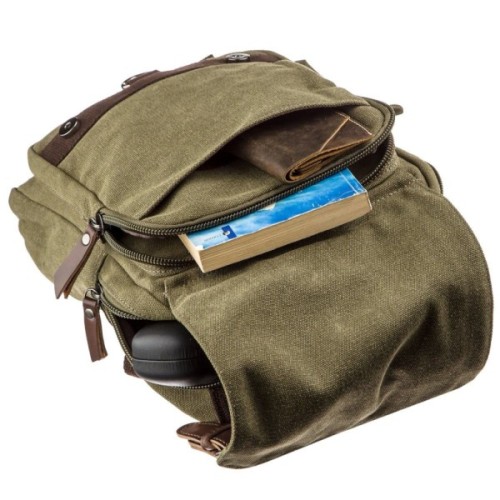 Сумка Vintage На одне плече Оливкова (20141)