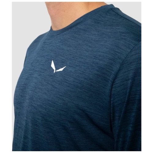 Лонгслів Salewa Puez Melange Dry L/S 27453 5A56 - 48/M - сірий (013.012.1582)