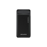 Батарея універсальна AWEI 10000mAh P5K, 10W, Black (6954284094009)