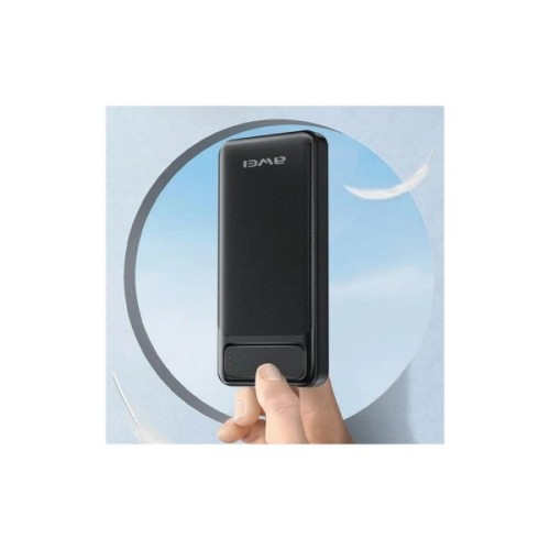 Батарея універсальна AWEI 10000mAh P5K, 10W, Black (6954284094009)