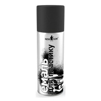 Аерозольна фарба для автомобіля New Ton для пластика структ.чорна.400мл (696)