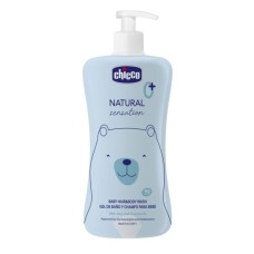 Дитячий гель для душу Chicco Natural Sensation Без Сліз шампун 500 мл 8058664163731 (11517.00)