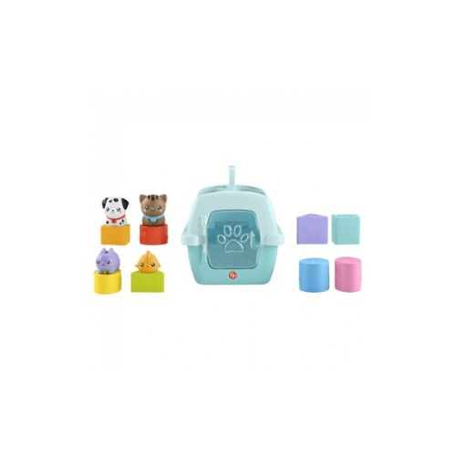 Розвиваюча іграшка Fisher-Price Сортер Переноска з тваринками (HTW93)
