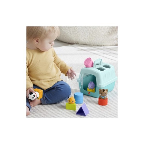 Розвиваюча іграшка Fisher-Price Сортер Переноска з тваринками (HTW93)