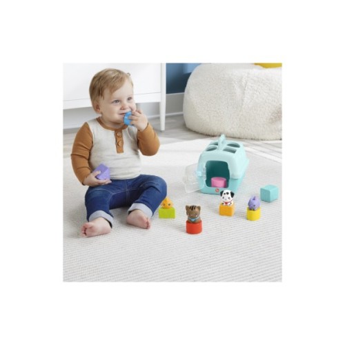 Розвиваюча іграшка Fisher-Price Сортер Переноска з тваринками (HTW93)