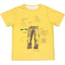 Футболка дитяча Aziz з джинсами (16272-140B-yellow)