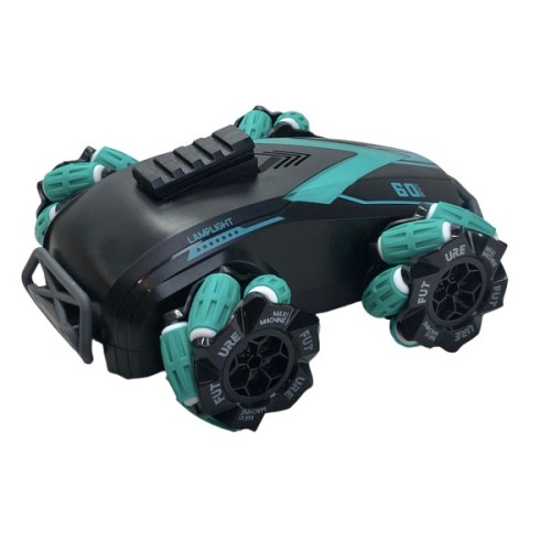 Радіокерована іграшка UFT Дрифтова машинка Танк-всюдихід Стріляє м'якими дротиками з підсвічуванням (UFTGC3)