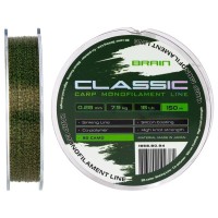 Волосінь Brain Classic Carp Line 3D (camo) 150m 0.28mm 18lb 7.9kg (1858.80.94)