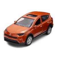 Масштабна модель автомобіля TechnoDrive Toyota RAV4 помаранчевий (KM250422)