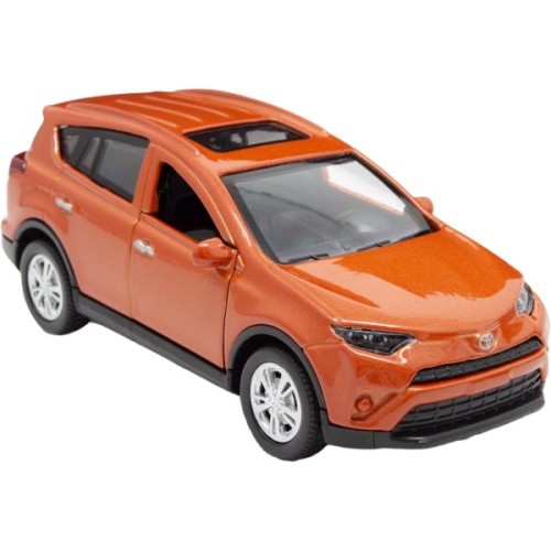 Масштабна модель автомобіля TechnoDrive Toyota RAV4 помаранчевий (KM250422)
