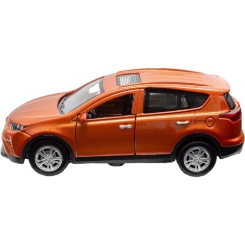 Масштабна модель автомобіля TechnoDrive Toyota RAV4 помаранчевий (KM250422)