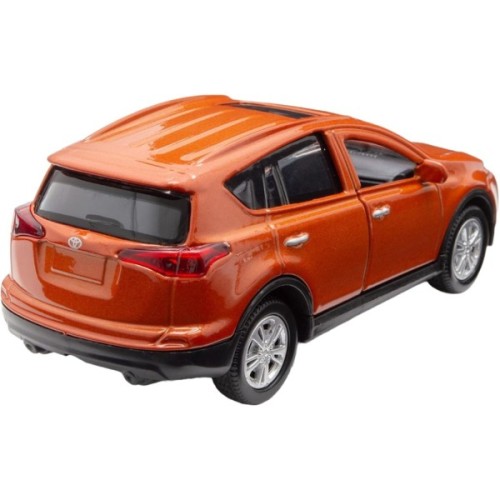 Масштабна модель автомобіля TechnoDrive Toyota RAV4 помаранчевий (KM250422)