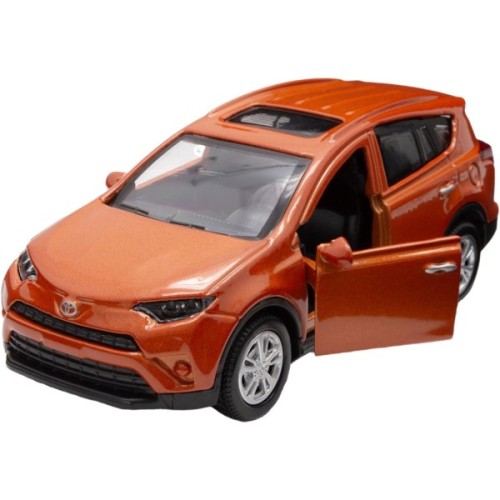 Масштабна модель автомобіля TechnoDrive Toyota RAV4 помаранчевий (KM250422)