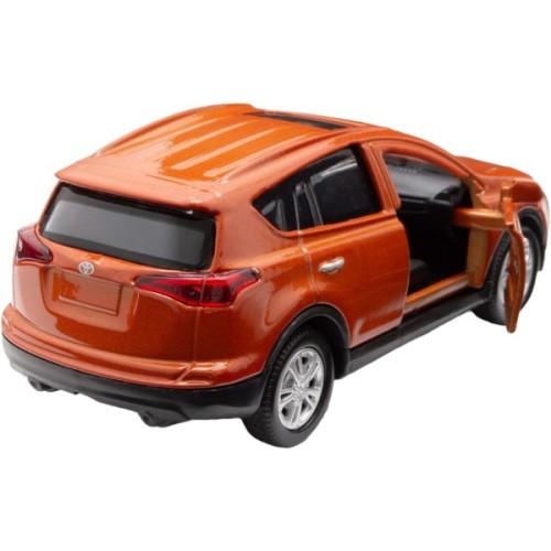 Масштабна модель автомобіля TechnoDrive Toyota RAV4 помаранчевий (KM250422)