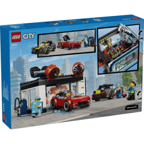 Конструктор LEGO City Тунельна автомийка (60497)