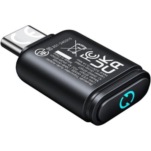 Bluetooth-адаптер Ugreen USB-C Bluetooth 5.3 Audio Transmitter PC/PS5/Switch BT501 black (45008)