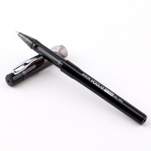 Ручка гелева Baoke Vogue 0.5 мм, чорна (PEN-BAO-PC3318-B)