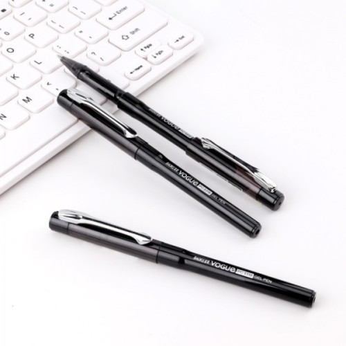 Ручка гелева Baoke Vogue 0.5 мм, чорна (PEN-BAO-PC3318-B)
