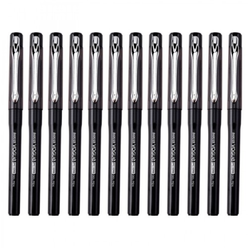 Ручка гелева Baoke Vogue 0.5 мм, чорна (PEN-BAO-PC3318-B)