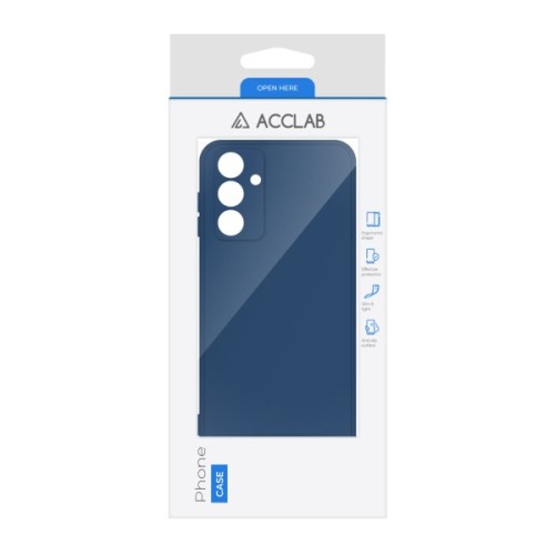 Чохол до мобільного телефона ACCLAB SoftShell Samsung Galaxy A24 Light Blue (1283126586859)