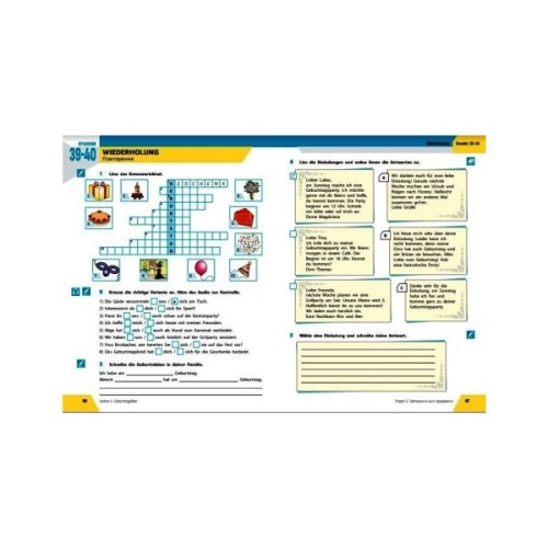 Робочий зошит Німецька мова. 7(3) клас. До підручника HalliHallo! - Г.В. Гоголєва Ранок (9786170989277)