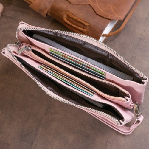 Гаманець ST Leather Рожевий (19250)