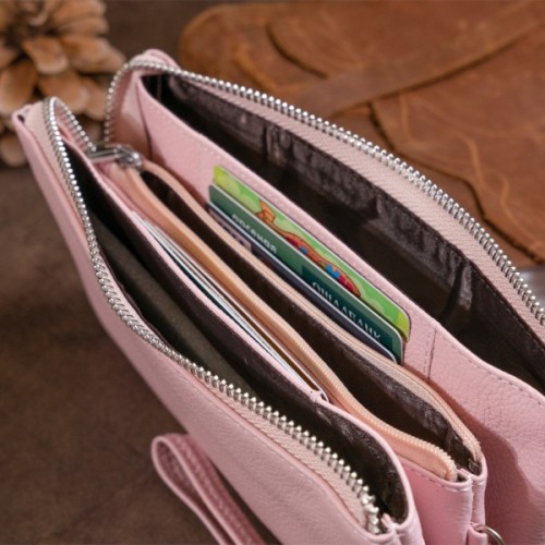 Гаманець ST Leather Рожевий (19250)