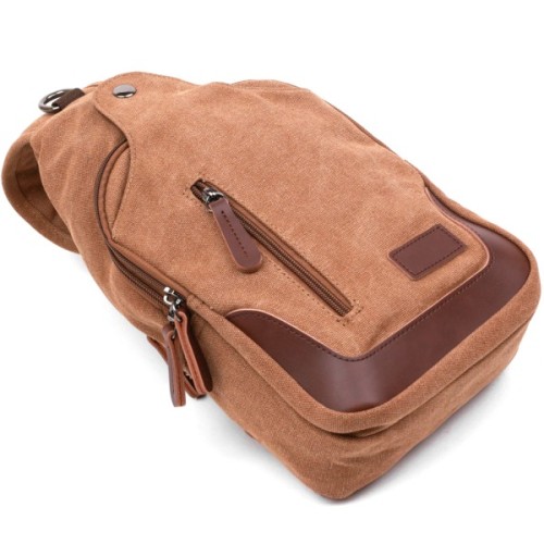 Сумка Vintage Чоловіча через плече Коричнева (20389)