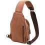 Сумка Vintage Чоловіча через плече Коричнева (20389)