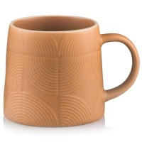 Чашка Ardesto Dafne, 420мл, кераміка, коричневий (AR3067B)