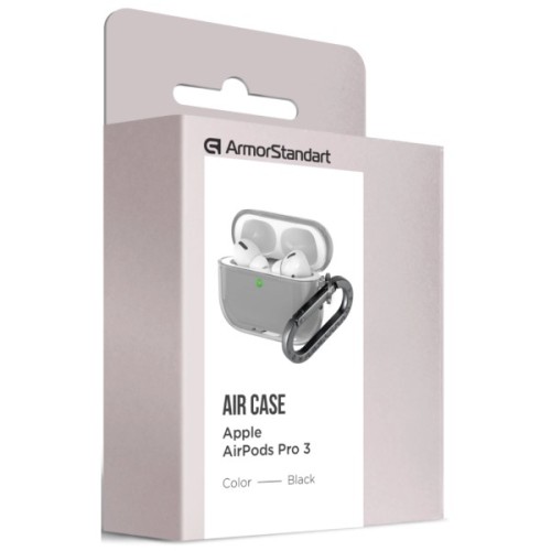 Чохол для навушників Armorstandart Air для Apple Airpods Pro 3 Black (ARM88267) (ARM88267)