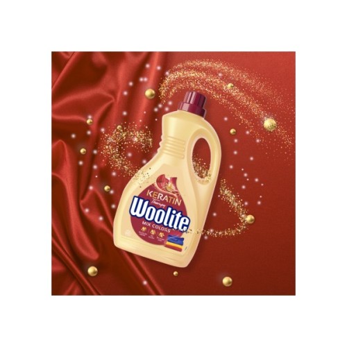 Гель для прання Woolite Для кольорових тканин З кератином 2.7 л (5900627090475)