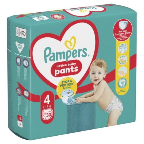 Підгузки Pampers Pants Maxi Розмір 4 (9-15 кг) 30 шт (8006540069684)
