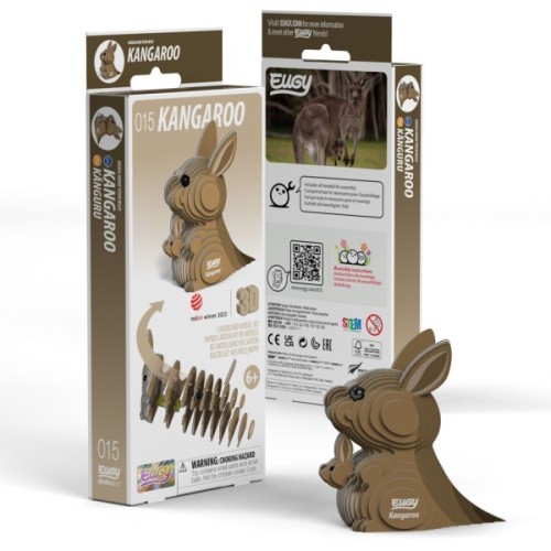 Пазл Eugy 3D Зоопарк: Кенгуру (XEG-015)