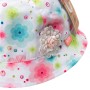 Панама дитяча Kitti з квіточками (Y8120-9-46G-white)