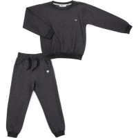 Спортивний костюм дитячий Breeze з емблемою (18239-116B-gray)