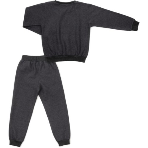 Спортивний костюм дитячий Breeze з емблемою (18239-116B-gray)