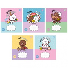 Зошит Yes Line Friends. Sweetieland 12 аркушів лінія (766949)