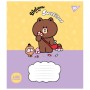 Зошит Yes Line Friends. Sweetieland 12 аркушів лінія (766949)