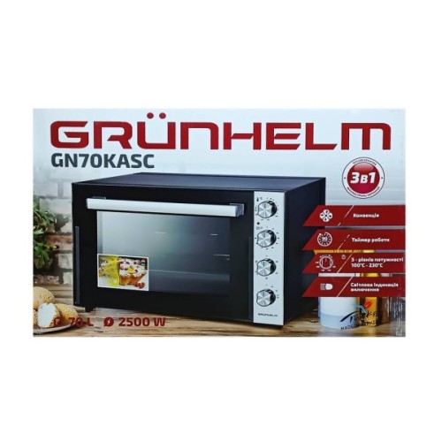 Електропіч Grunhelm GN70KASC