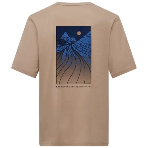 Футболка Salewa Eagle Sunset Loose T-Shirt Mns 29150 7180 - 52/XL - бежевий (013.012.1323)