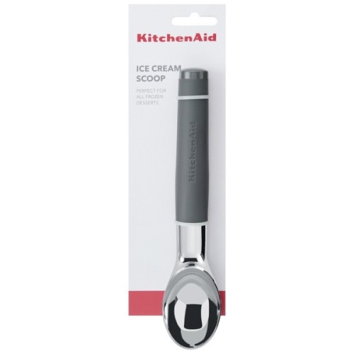 Ложка для морозива KitchenAid Coreline, 21,6 см, сіра (KAS117OHCGG)