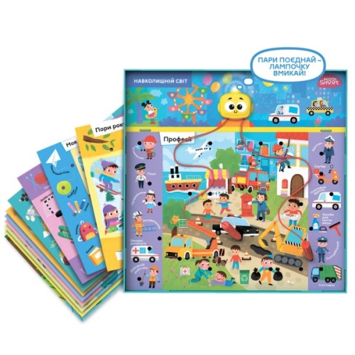 Настільна гра Kiddi Smart Вікторина Навколишній світ S2 (157-A-0022-UA)