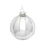 Ялинкова іграшка House Of Seasons Скляні кульки 3 шт D7 см Срібні (8718861801569)