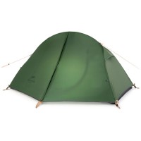 Намет Naturehike одномісний з футпринтом Cycling 1 NH18A095-D зелений (6927595735671)