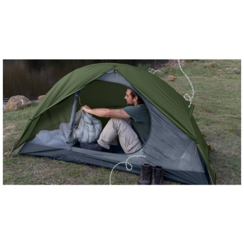 Намет Naturehike одномісний з футпринтом Cycling 1 NH18A095-D зелений (6927595735671)